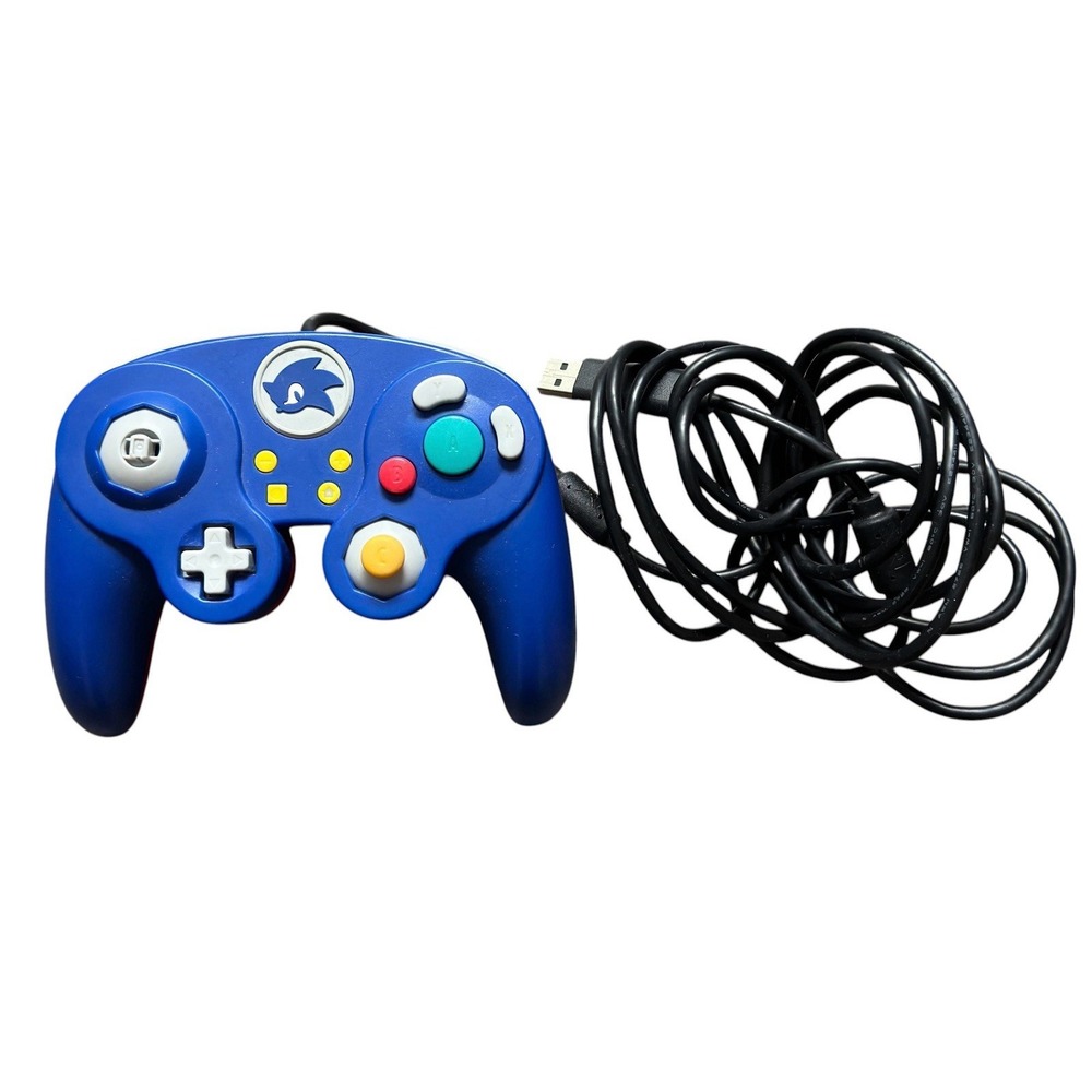 Nintendo Switch PDP Wired Fight Pad Pro Sonic the Hedgehog Edition Sega READ